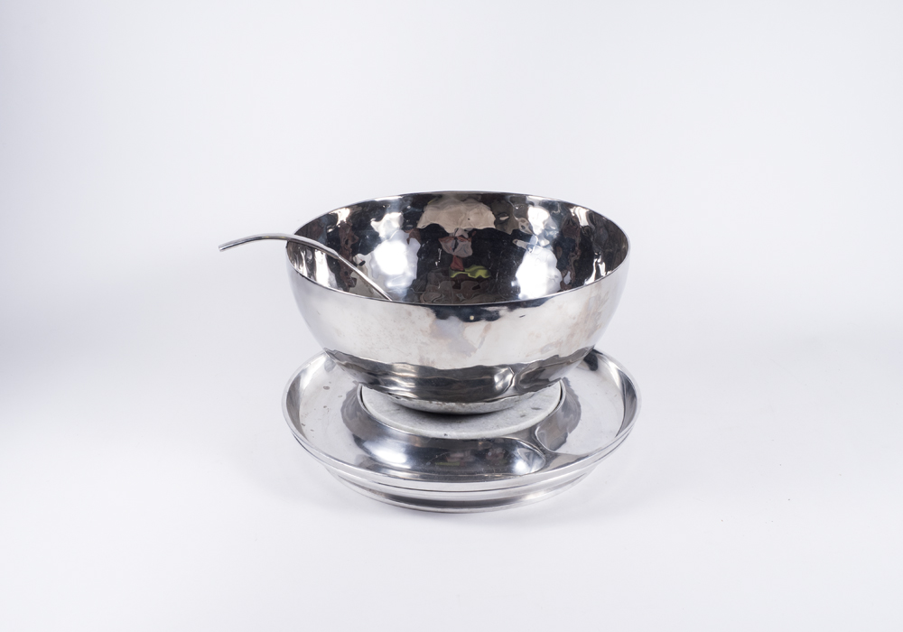 Silver Toned Servingware