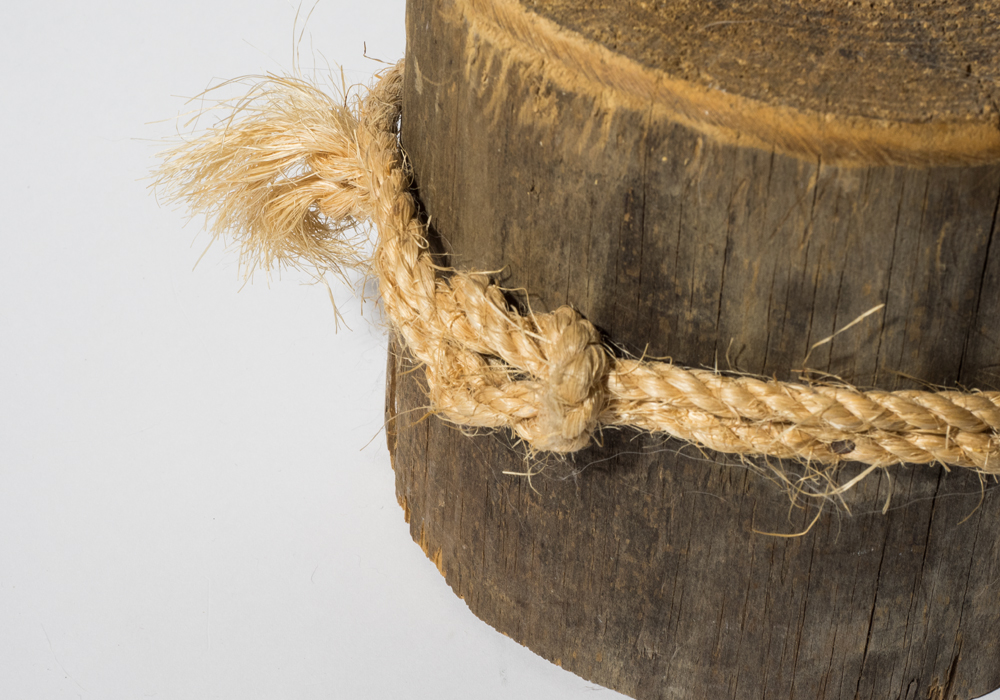 Egret Carved Wooden Sculpture