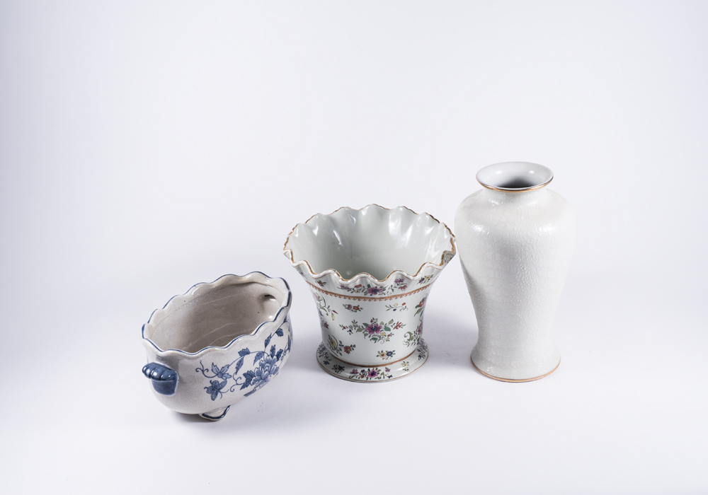 Trio of Ceramic Decor