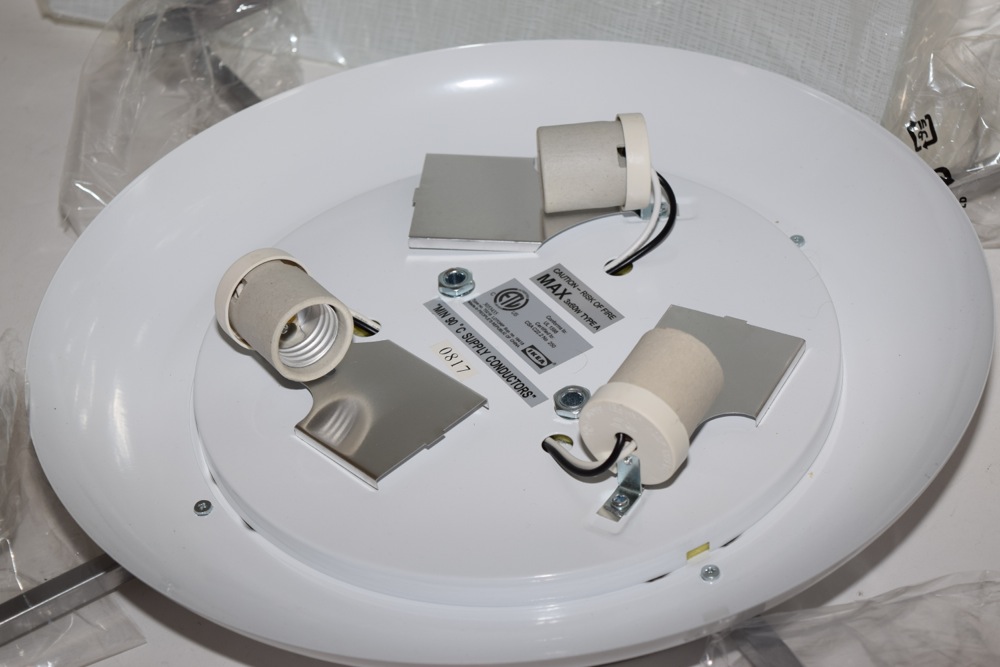 Ikea Lotorp, Fiber Optic and Vintage Bullet Shaped Desk Lamp