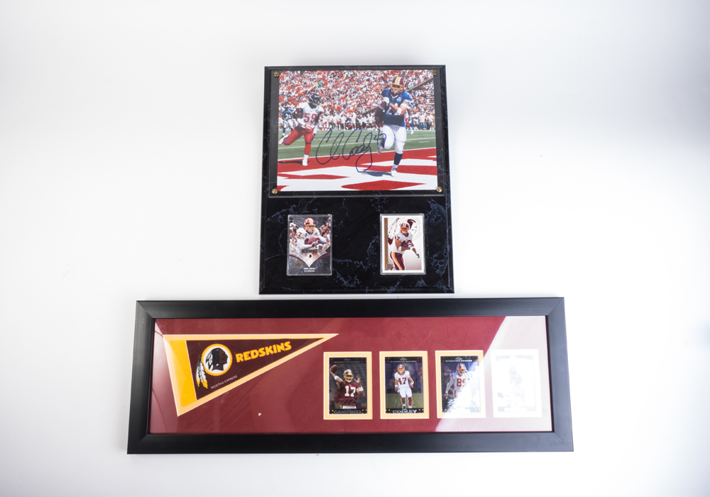Signed Washington Redskins Memorabilia