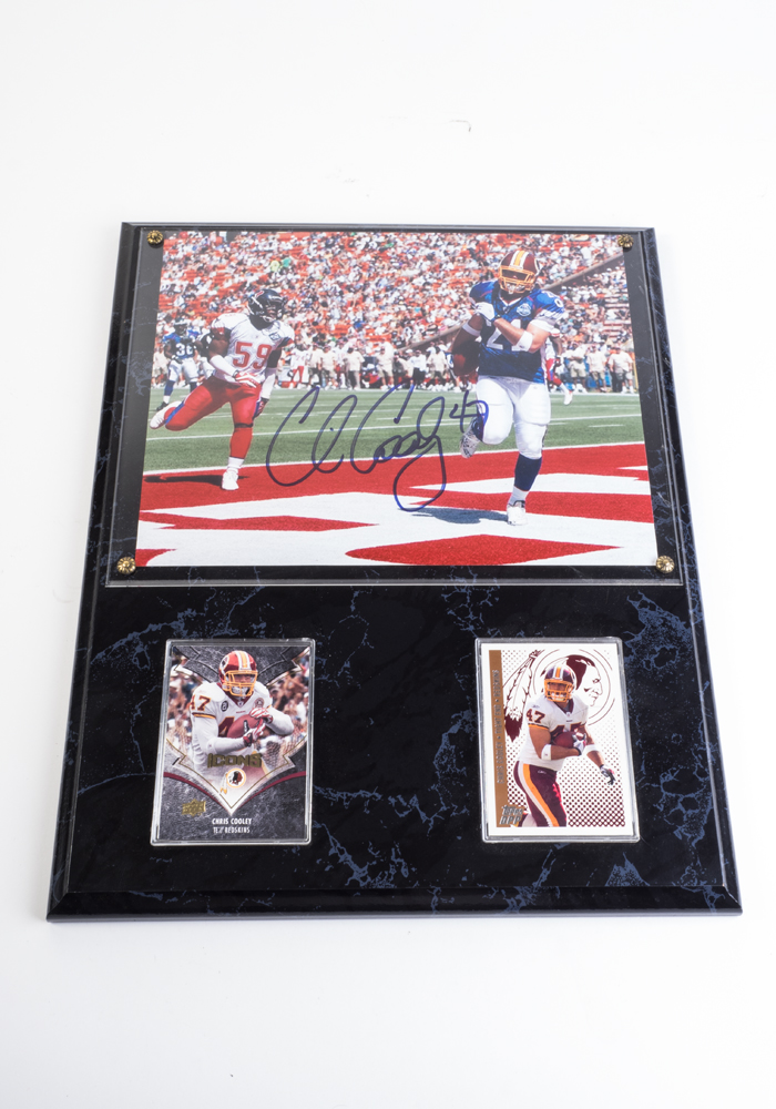 Signed Washington Redskins Memorabilia
