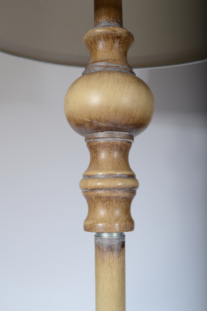 Wood Floor Lamp