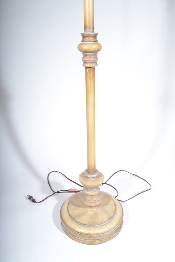 Wood Floor Lamp
