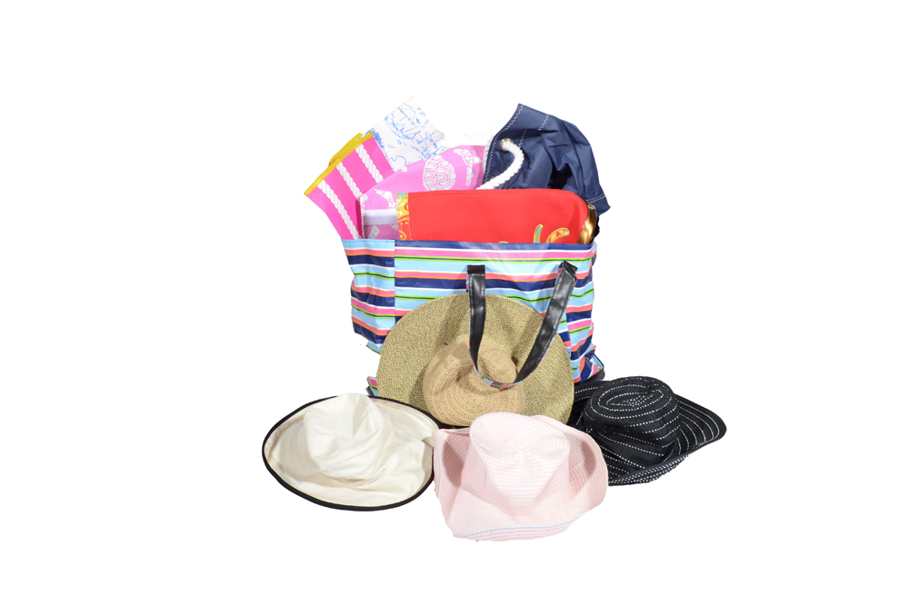 Beach Bags and Sun Hats