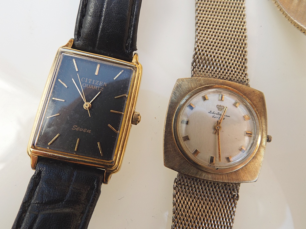 Men's and Women's Vintage Watches with Gold-Filled Gruen