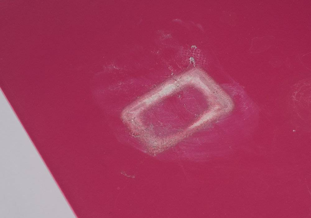 Pink Mirrored Cabinet