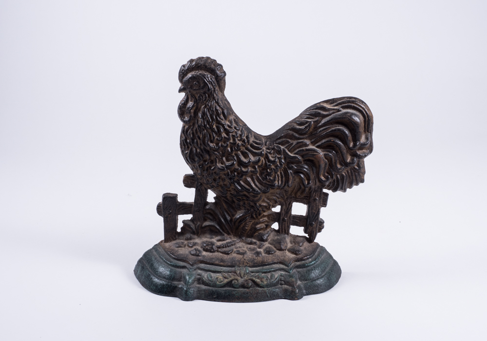 Trio of Cast Iron Doorstops