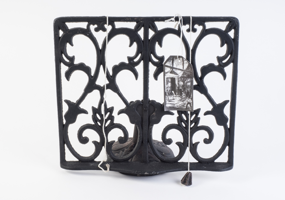 Wrought Iron and Glass Decor