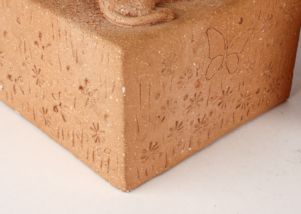 Pair of Terracotta Bookends