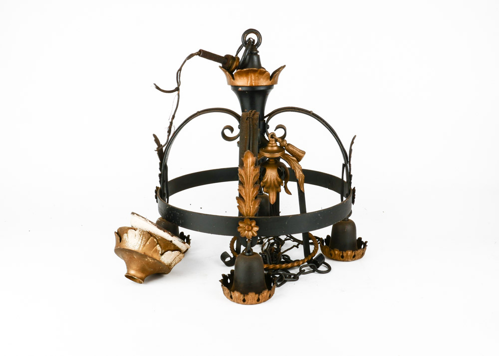 Vintage Metal Chandelier