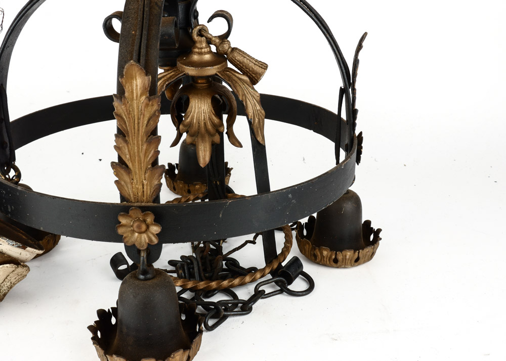 Vintage Metal Chandelier