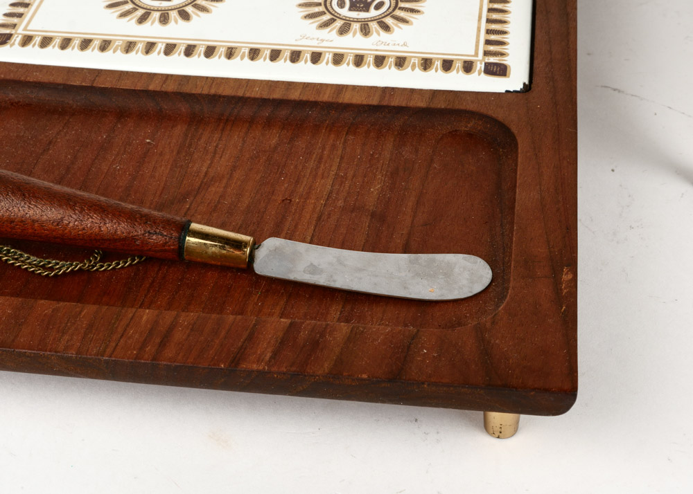 Vintage Georges Briard Fondue Set