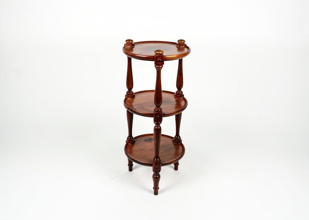 Vintage Ethan & Allen Three Tiered Side Table