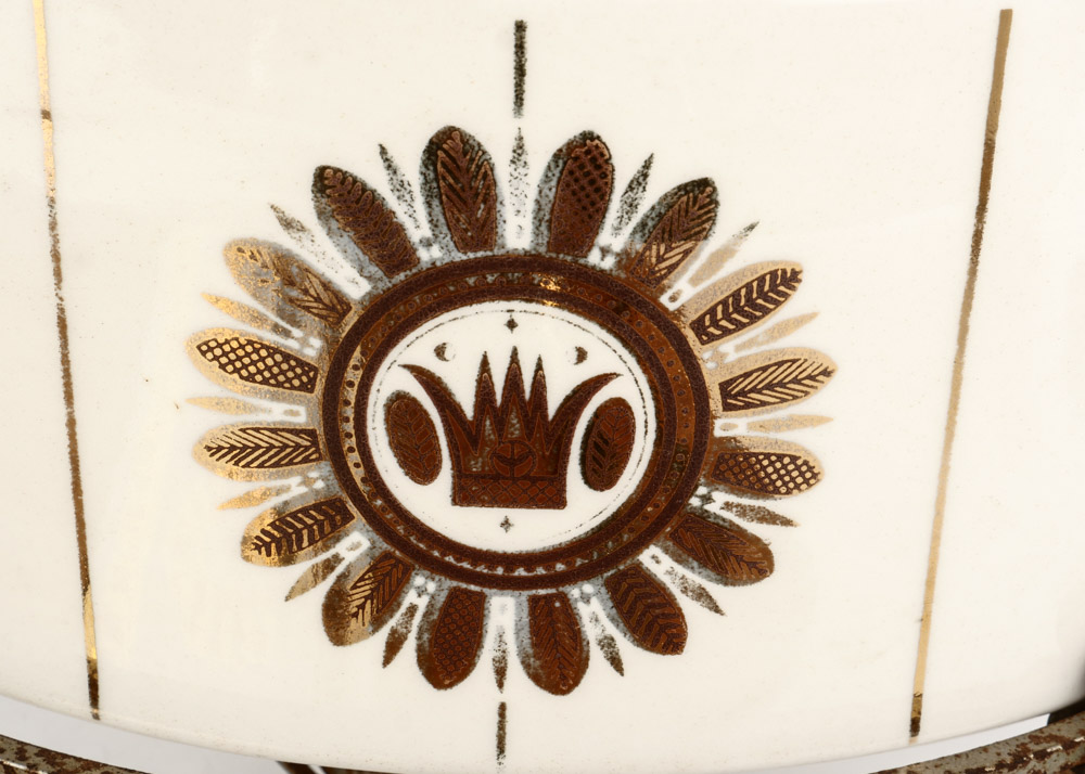 Vintage Georges Briard Fondue Set