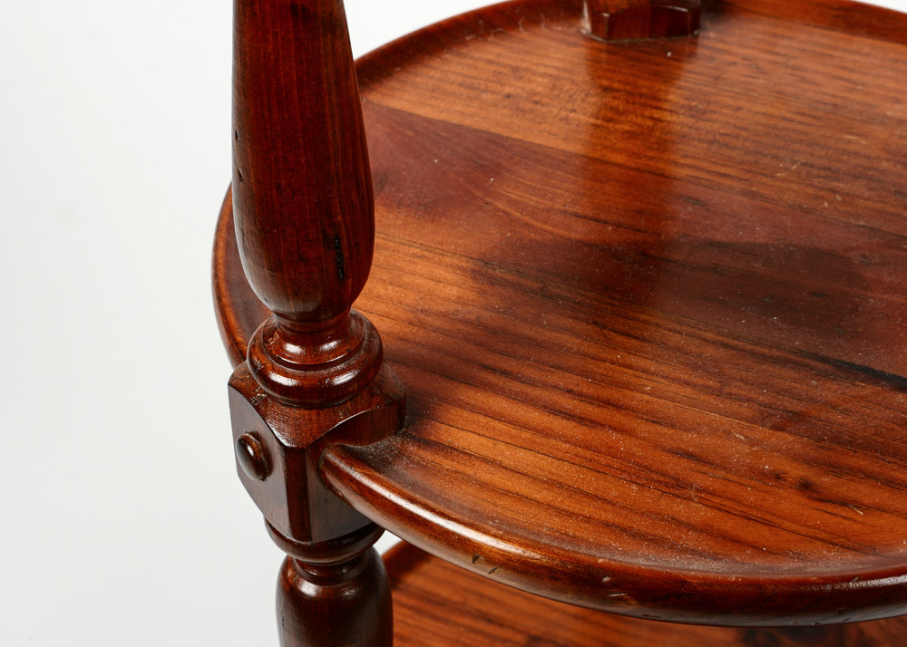 Vintage Ethan & Allen Three Tiered Side Table