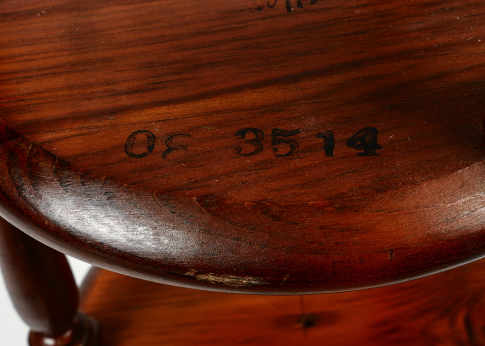 Vintage Ethan & Allen Three Tiered Side Table