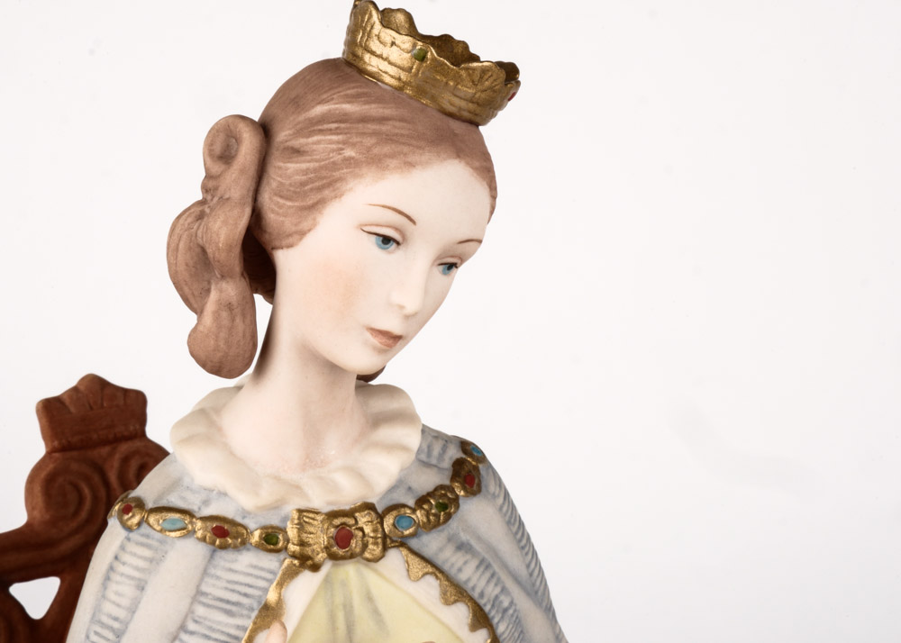 Limited Edition Laszlo Ispanky "Queen of Spring" Porcelain Bisque Figure