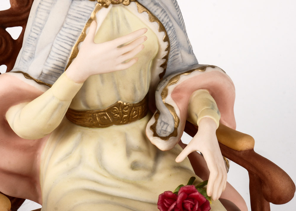 Limited Edition Laszlo Ispanky "Queen of Spring" Porcelain Bisque Figure