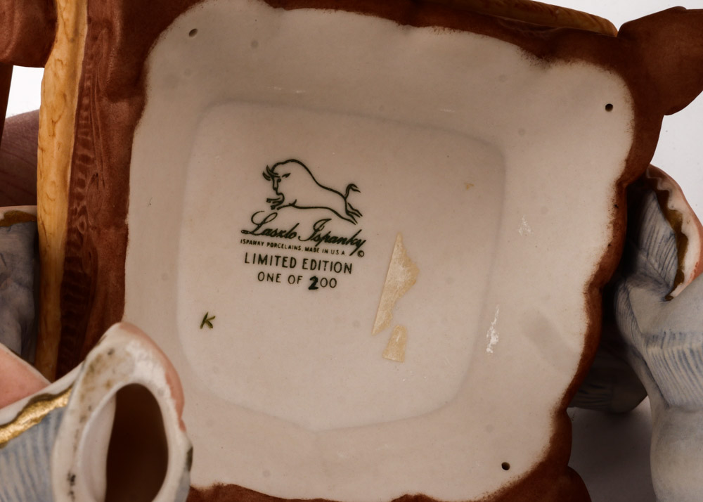 Limited Edition Laszlo Ispanky "Queen of Spring" Porcelain Bisque Figure