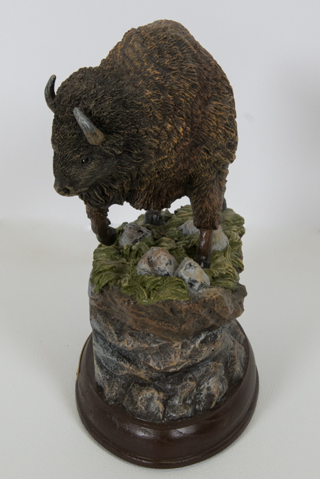 Collection of Bison and Ox Statuettes