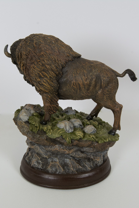 Collection of Bison and Ox Statuettes