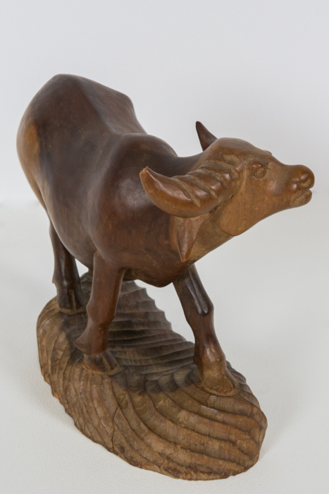 Collection of Bison and Ox Statuettes