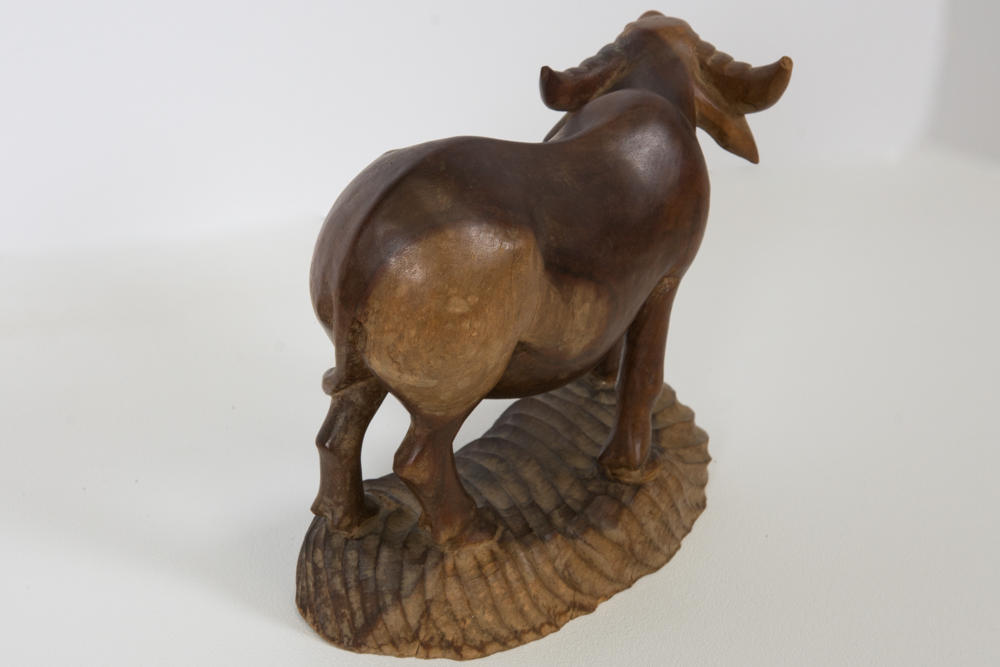 Collection of Bison and Ox Statuettes