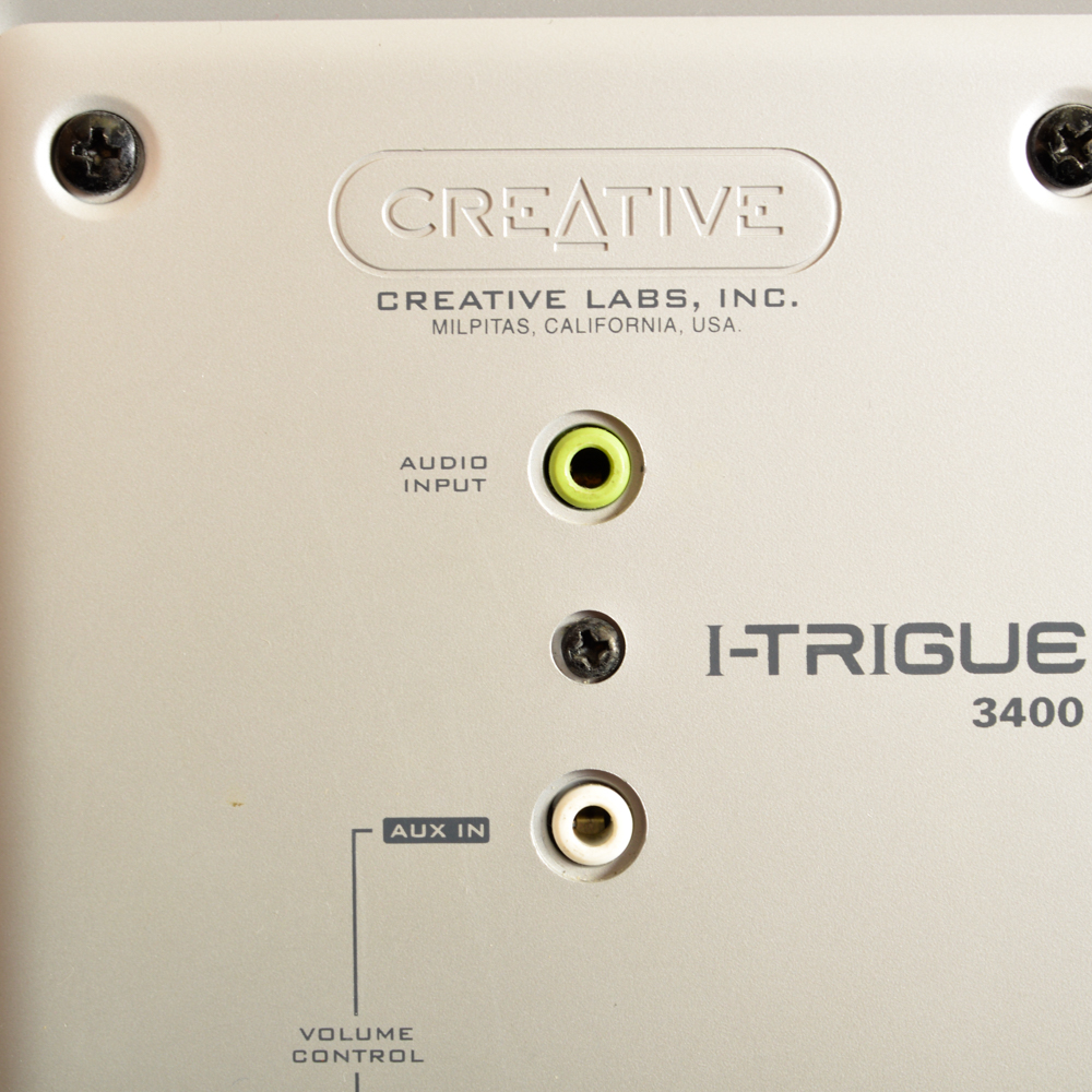 Bose and Creative I-trigue Speakers