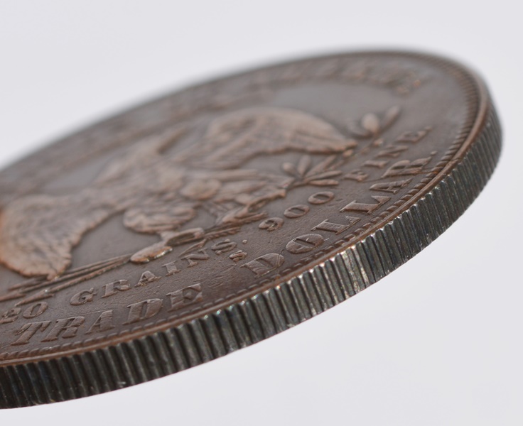 1877-s Silver United States Trade Dollar Coin