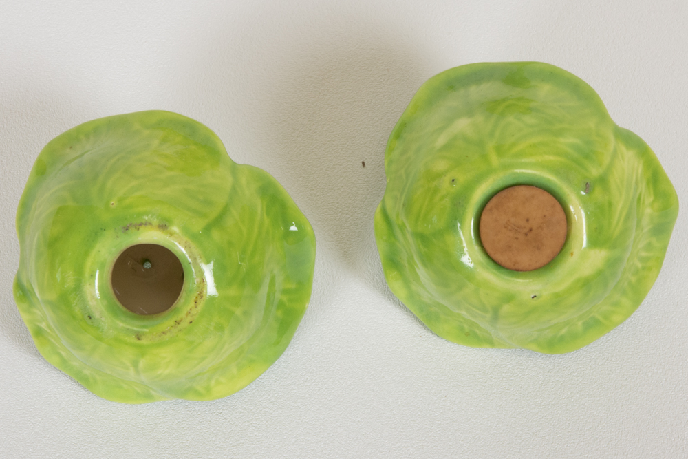 Holland Cabbage Motif Serving Bowl Set and Salt and Pepper Shakers