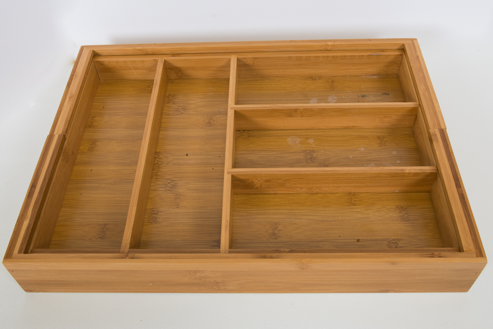 Stainless Steel Silverware with Drawer Organizer