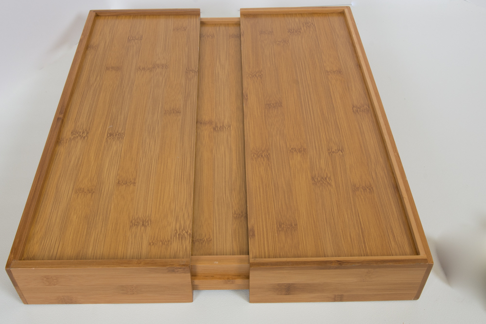 Stainless Steel Silverware with Drawer Organizer