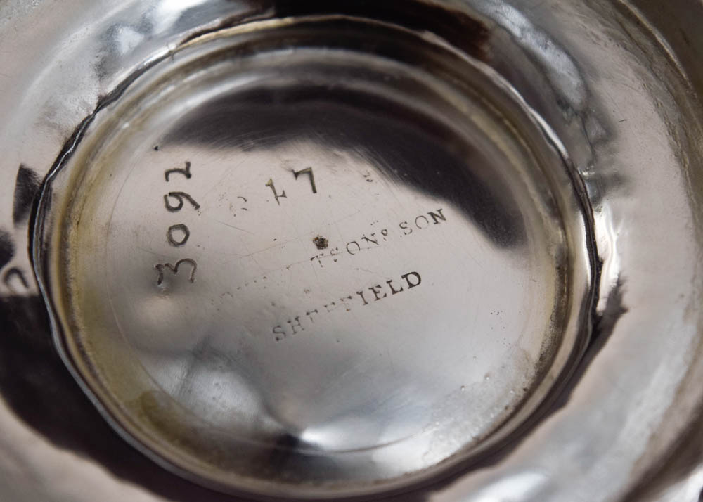 Ornate John Watson & Son Sheffield Plated Silver Tea Service