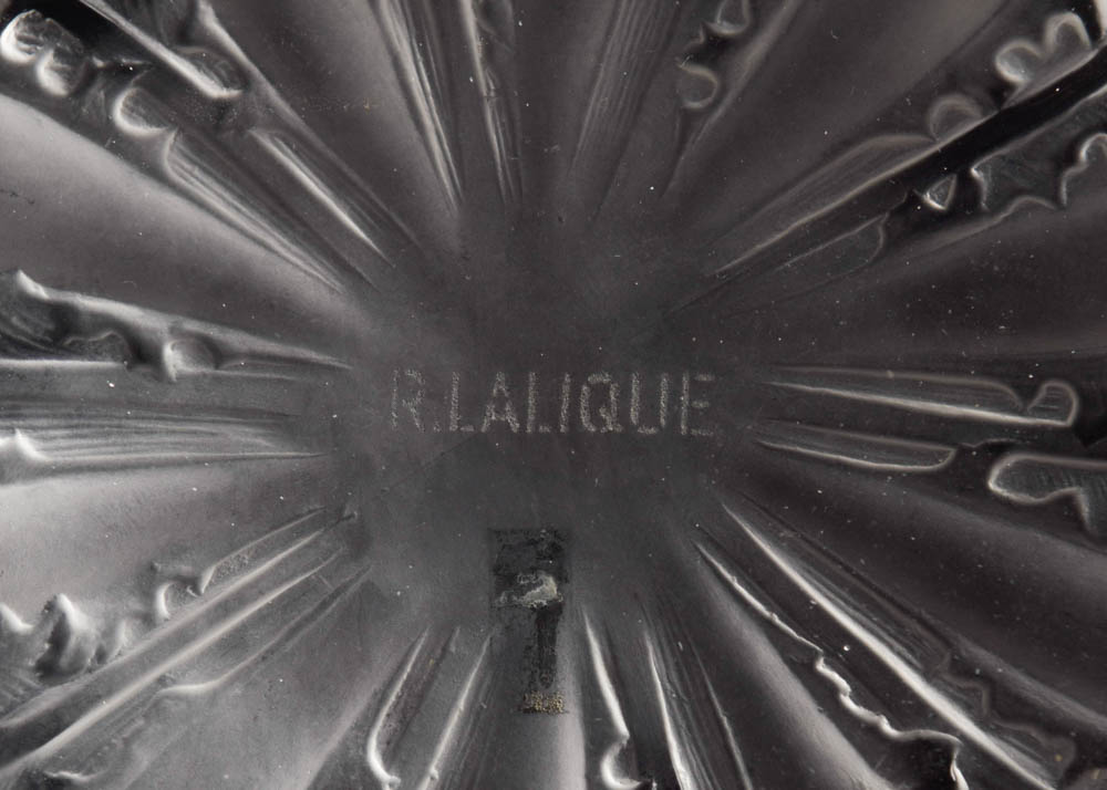 Lalique Chicoree Crystal Bowl