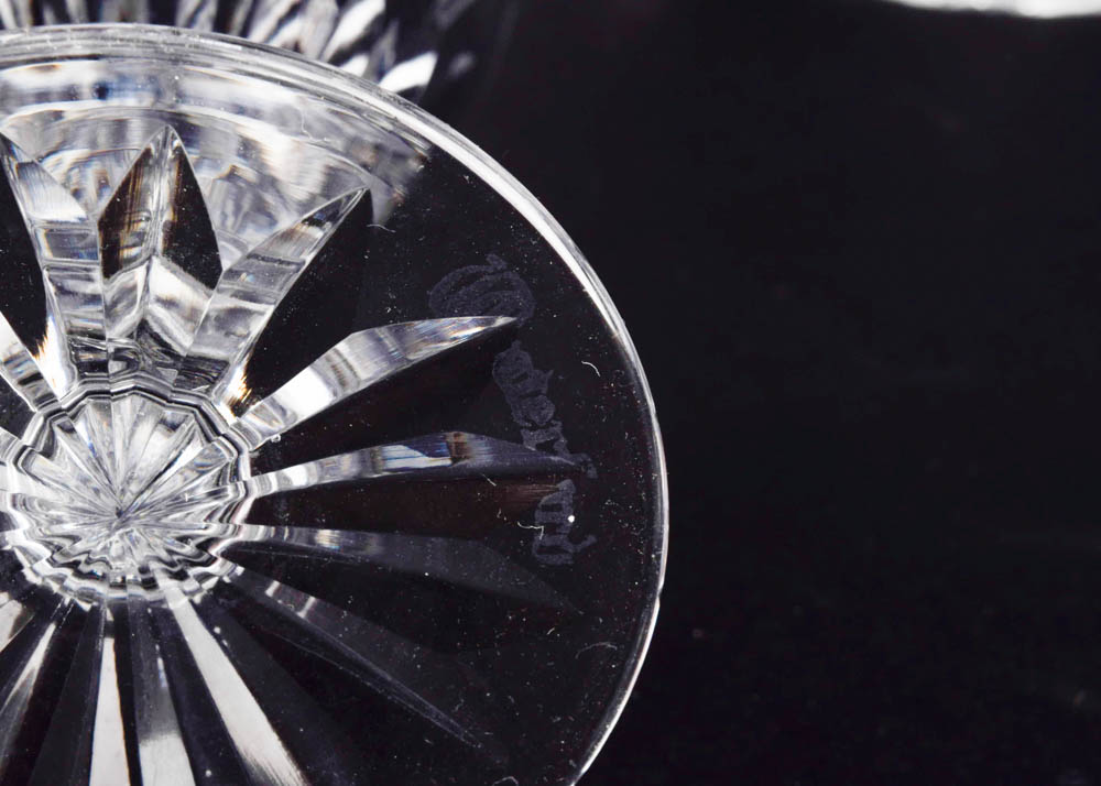 Waterford Crystal Decanter and Wine Glasses in "Eileen"