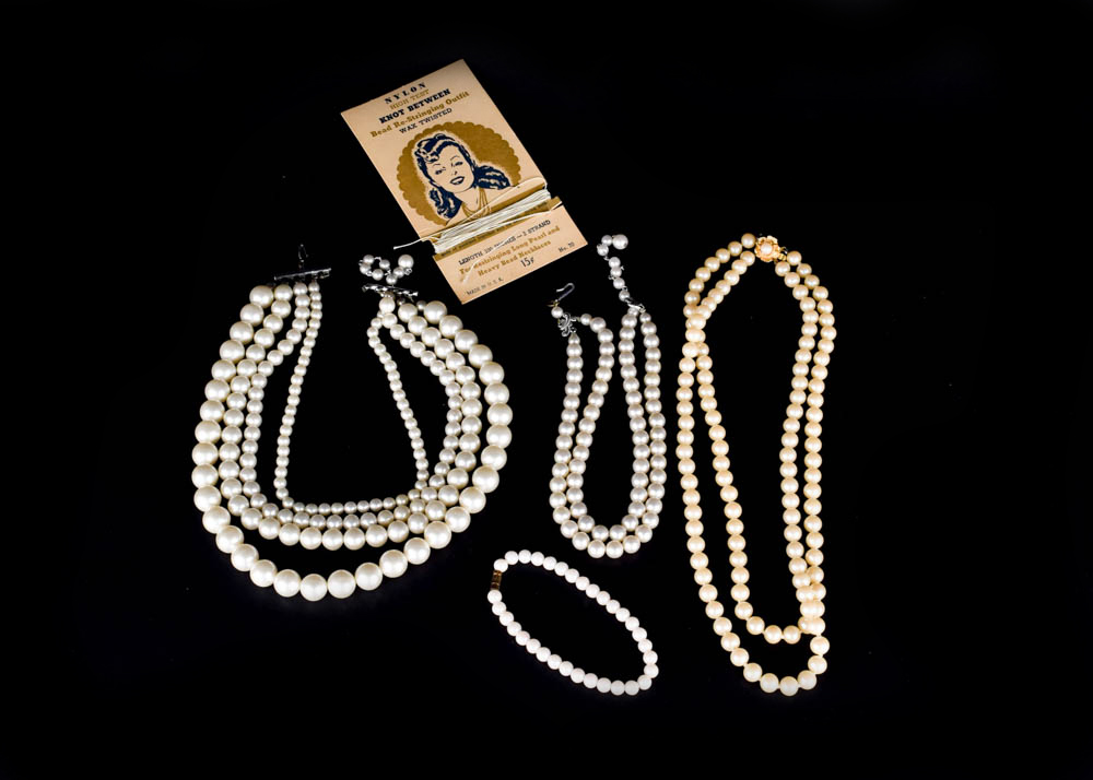 Collection of Vintage Faux Pearls