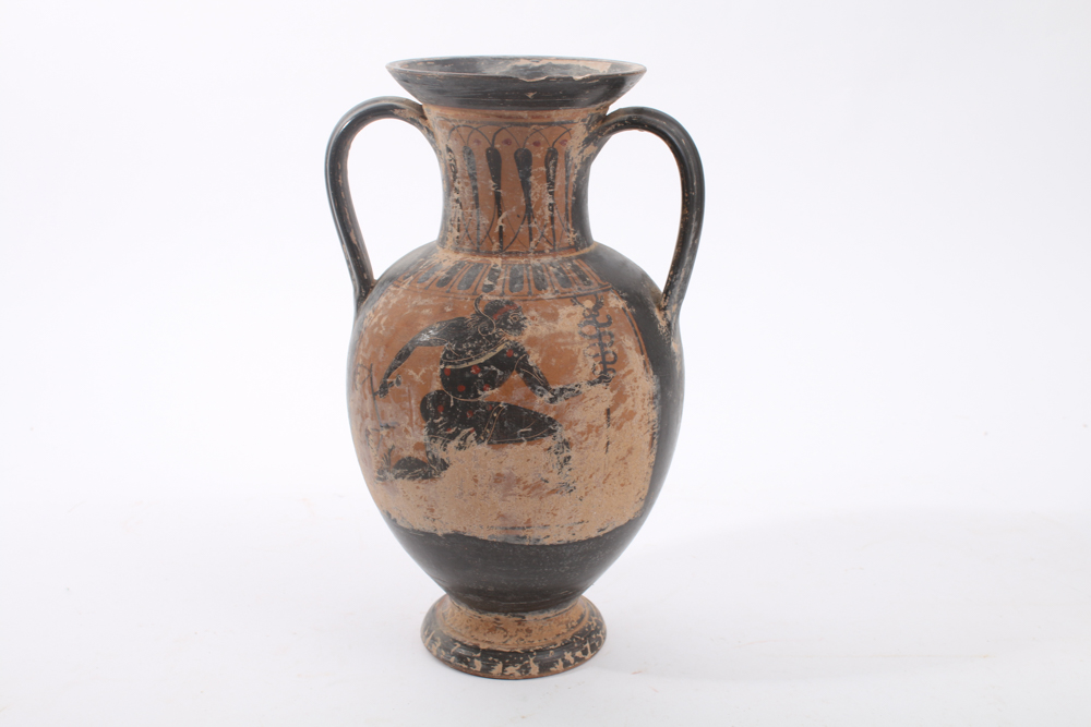 Greek Style Amphora Vases