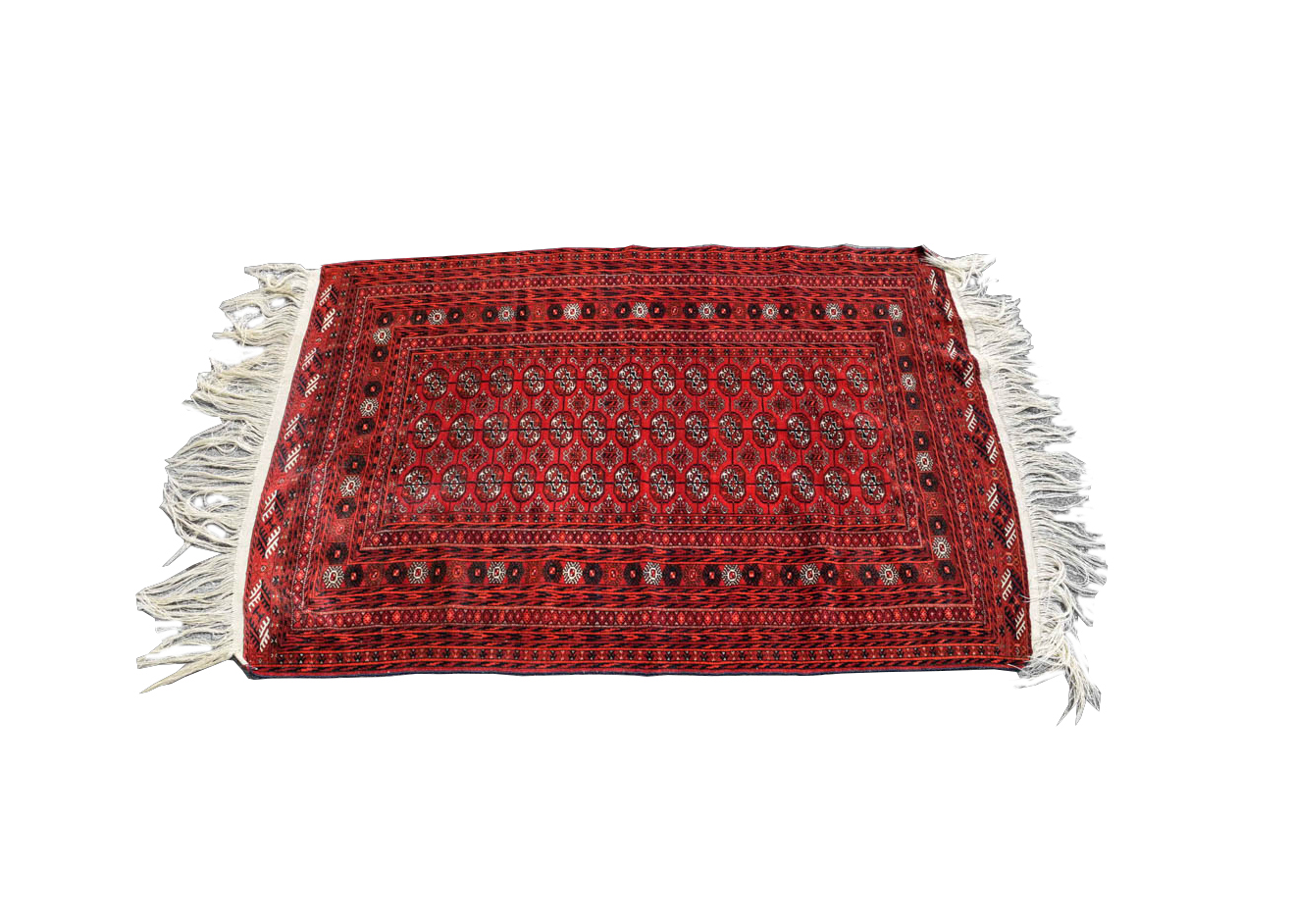 Hand Knotted Bokhara Rug