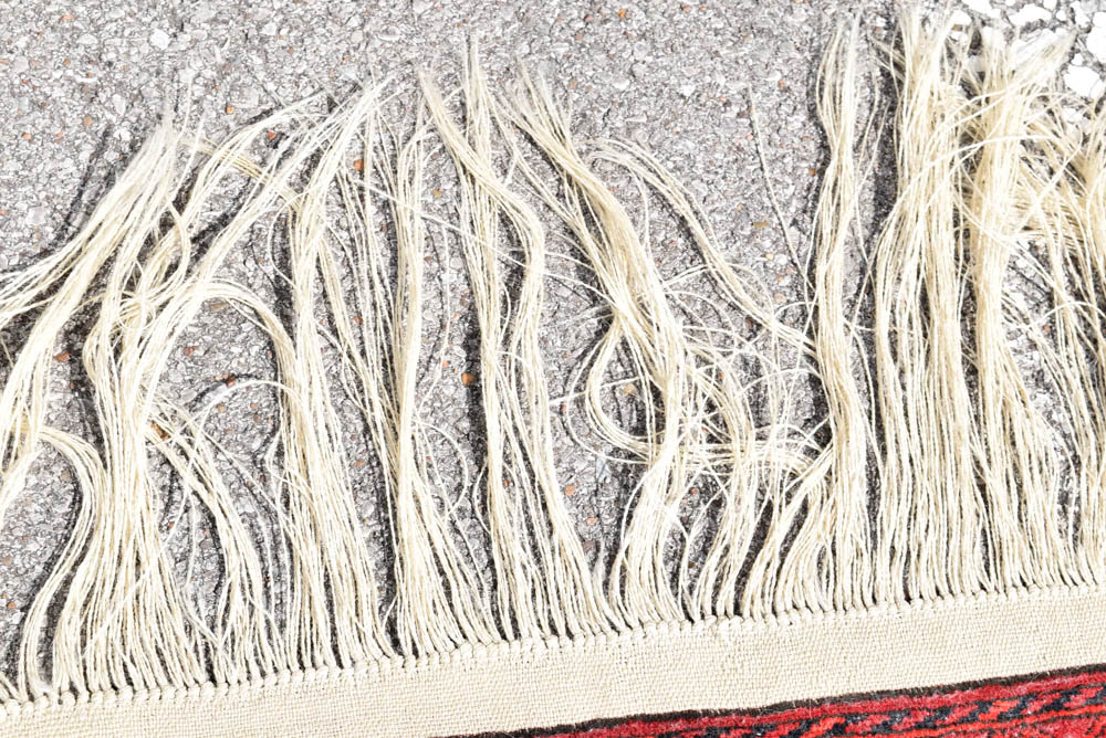 Hand Knotted Bokhara Rug