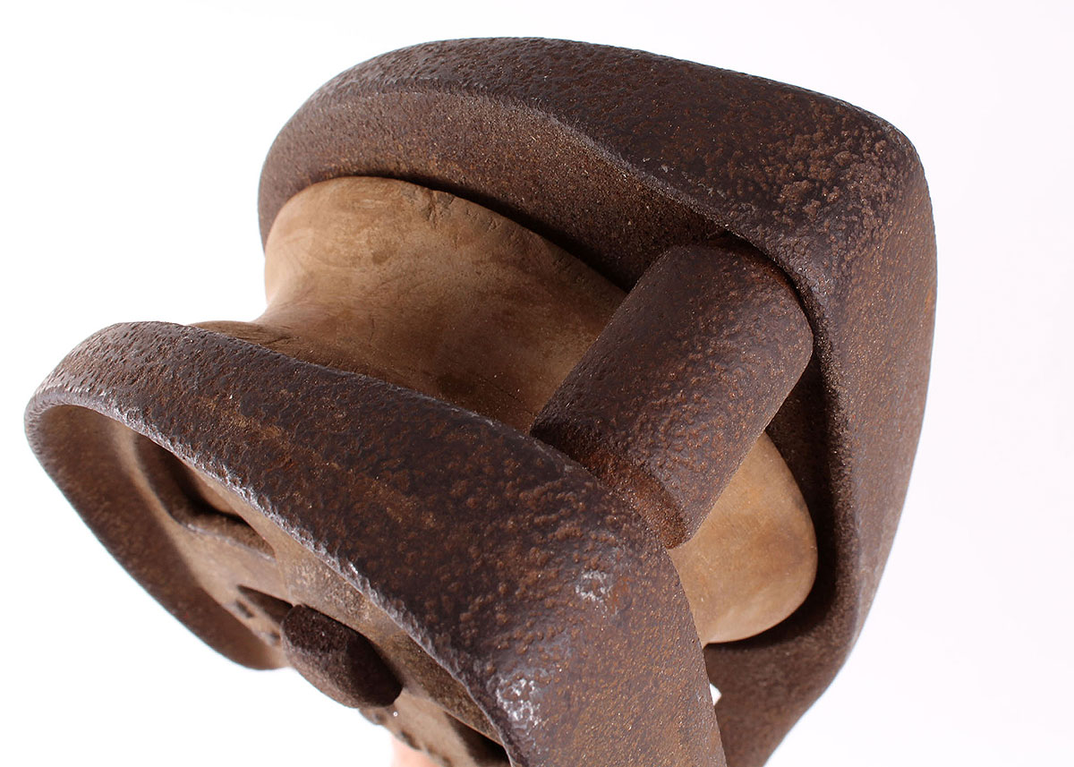 Two Antique Pulley Wheels