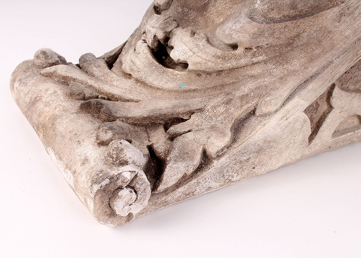 Concrete Gargoyle Pair