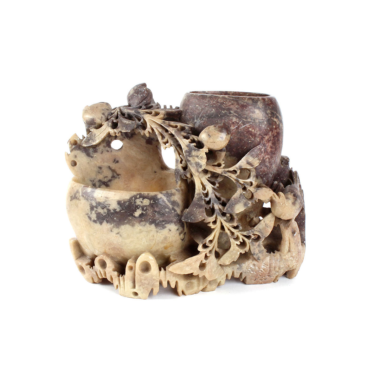 Intricately Carved Marble Vase