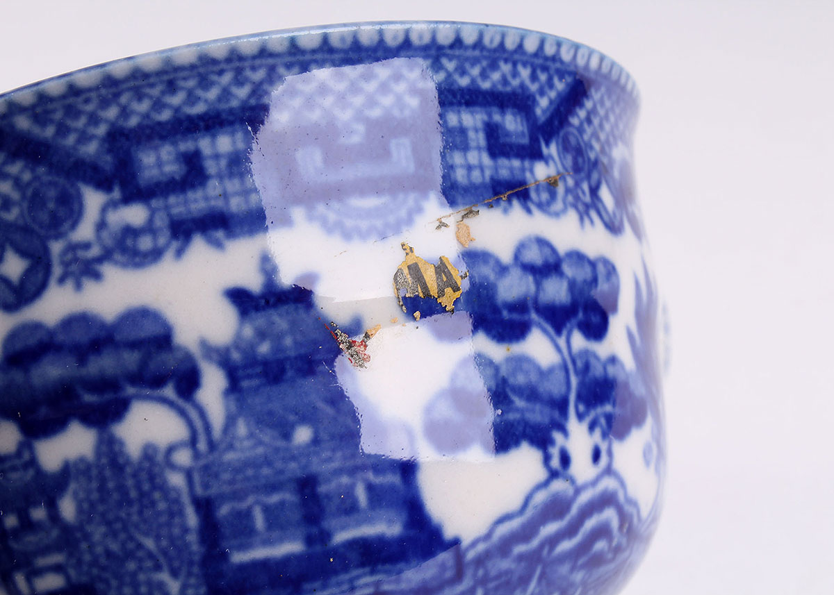 Blue Willow Ceramics Trio