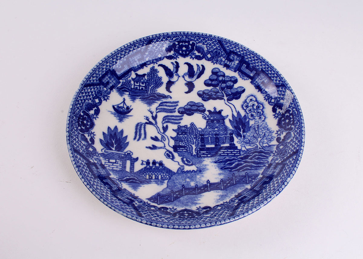 Blue Willow Ceramics Trio