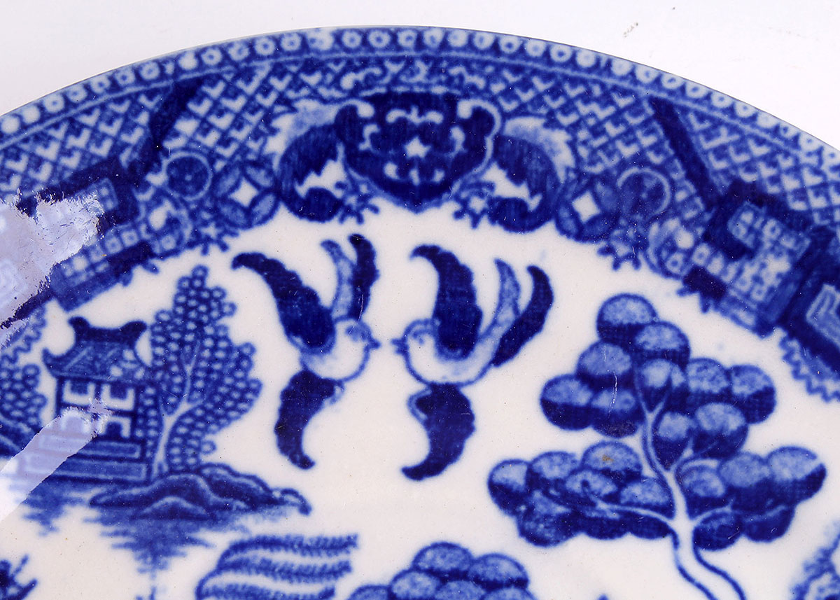 Blue Willow Ceramics Trio