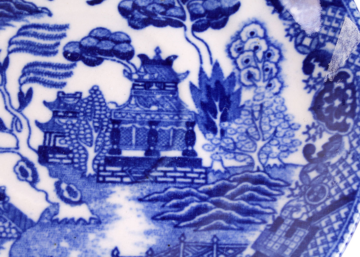 Blue Willow Ceramics Trio