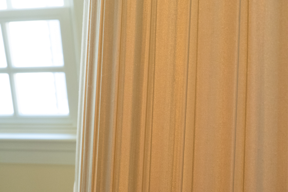 Hand-Painted Butterfly Motif Floor Lamp