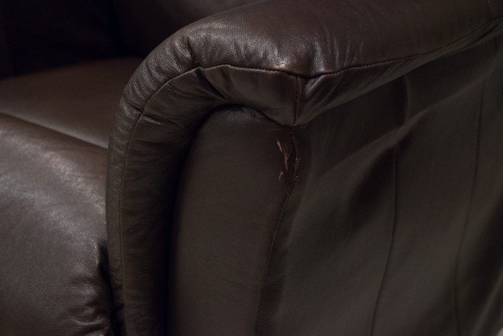 La-Z-Boy Brown Leather Recliner