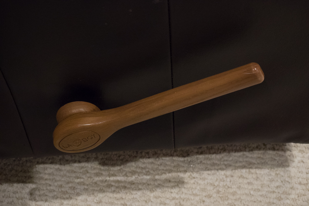 La-Z-Boy Brown Leather Recliner